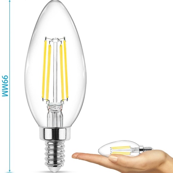 E12 Candelabra Lightbulbs - Picture 2 of 4